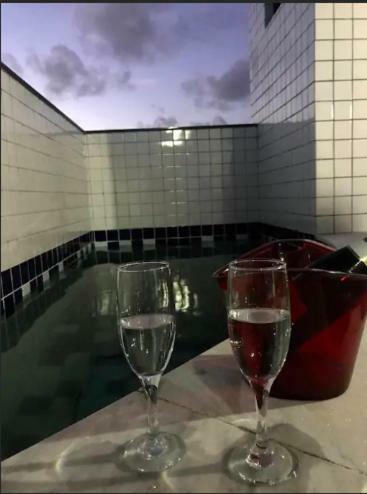 Cobertura Duplex Com Piscina A Beira-Mar De Guaxuma Apartman Maceió Kültér fotó